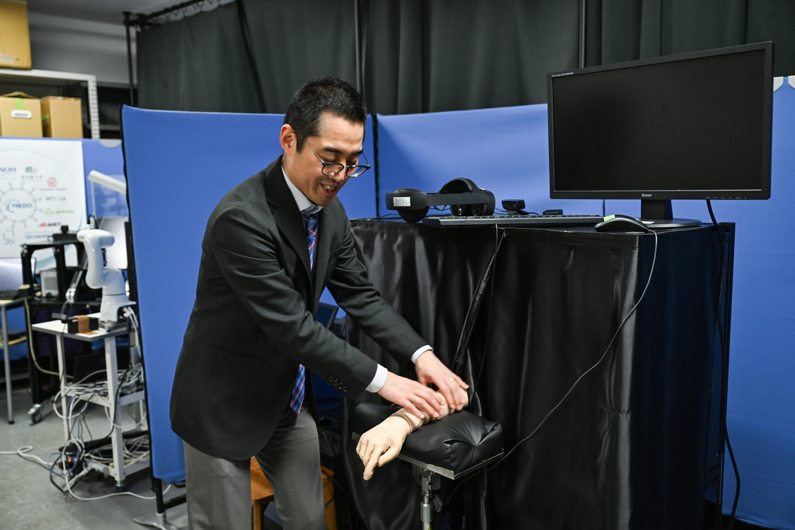 【産学連携事例】遠隔触診向けAIシステム開発プロジェクト[名古屋大学大学院 医学系研究科様]