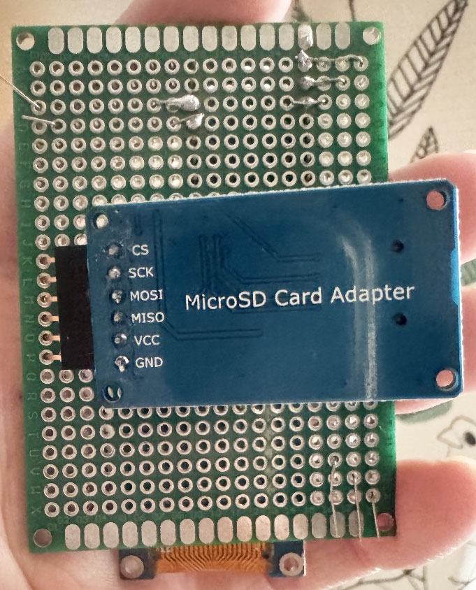 無事マイクロSDカードの書き込みを確認