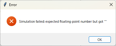 図11:エラーメッセージ（入力なし）